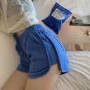 Home Casual High Waist Shorts Hip Sports Hot Pants Straight Tube Loose Pants Women's Summer Outer Wear