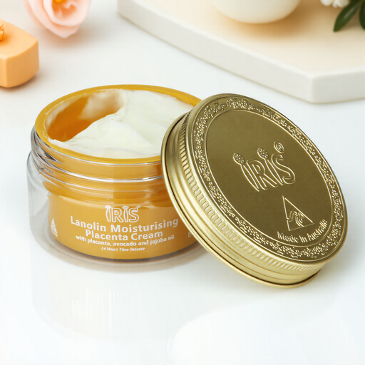 Iris Advanced Hydrating Sheep Placenta Cream with Sheep Oil Brightening and Moisturising Foundation Hydrating and Fading Spots