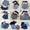 Denim shorts women's Summer women's pure desire hot girl slim slim fashion high waist denim shorts