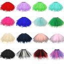 Supply candy color multi-color half-length tutu skirt photo studio wedding photography half-length skirt color skirt