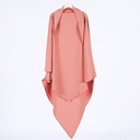 plus size women's Middle East Dubai Turkey solid color round neck sleeveless headscarf FY124721