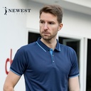 Quick-drying polo shirt men's lapel short sleeve t-shirt t-shirt advertising shirt overalls fixed printing factory