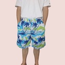 Men's Beach Pants Camouflage Printed Shorts Men's Quick-drying Five-point Loose Casual Pants Sports Ins Large Pants