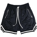 summer fitness sports shorts men's quick-drying mesh solid color hip-hop breathable casual basketball pants a generation of hair