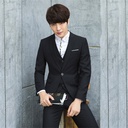 1 men's suit suit young men's suit formal business casual Korean style slim fit small suit men's top