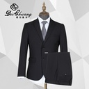 Suit Men's Interview Group Buying Professional Suit Hotel Property Imitation Wool Spring Commuter Suit Men's Dress Suit