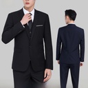 Genuine Suit Men's Business Suit Jacket Suit Men's Korean Style College Students Work Best Man Dress Group Dress