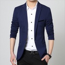 Spring and Autumn Small Suit Men's Korean Style Slim-fit Suit Men's Version Youth Plus Size Suit Jacket Business Trend