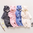 Baby's Knitted Suit for Spring and Autumn born Clothing for Boys and Girls Baby's Sweater Cute Warm Climbing Clothes