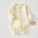 Baby Siaman Clothes Pure Cotton Spring and Autumn Boneless Neonatal Pajamas born Baby Spring Clothes Super Cute