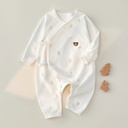 born Clothes Spring and Autumn Boneless Baby Jumpsuit Pure Cotton Hayi Climbing Clothes Long Sleeve Home Clothes Baby Clothes