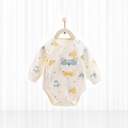 Baby Spring and Autumn Cotton Triangle Bag Fat Clothes born Jumpsuit Pajamas Baby Base Long Sleeve Clothes Climbing Clothes