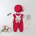 spring baby clothes sheath clothes born baby girl jumpsuit Princess full moon clothes hundred days romper romper