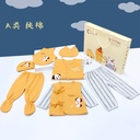 born baby clothes born fine cotton underwear suit Four Seasons seven sets of baby suit a generation