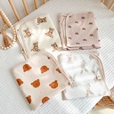 Diaphragm Pad Baby Waterproof Washable Wrinkled Cloth Cotton Breathable Baby Children Anti-Moisturizing Anti-Slip Adult Menstrual Pad