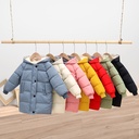 children's down cotton-padded jacket winter clothing padded for boys and girls baby large children's clothing thick coat children's cotton-padded jacket a generation of hair