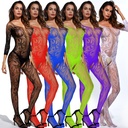 Yue die popular women's sexy lingerie pajamas sexy little dragon open-end stockings jumpsuit 606