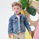 Children's Wear Autumn Children's Denim Jacket Big Boy's Treasure Girl's Top Casual Fashion Brand Wear