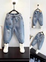 Children's Jeans Children's Wear Denim Trousers Spring and Autumn and Summer Western Style Children's Jeans