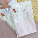 Children's thin vest sling net color jacquard female baby 100 cotton sleeveless bottoming boneless 2-piece