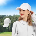 Summer No Logo Folding Sun Hat Sunscreen Fishing Hat Men's Outdoor Sunshade Running Sports Baseball Cap