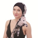 Elastic cotton hair band scarf hat chiffon ribbon headscarf cap toe cap all-match clothing hat