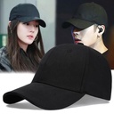 Hat men and women Summer cotton baseball cap six solid color cap advertising Cap Light board outdoor sun hat