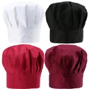 Regular Chef Hat Restaurant Restaurant Chef Work Hat Cake Shop Food Hygiene White Chef Cloth Hat Work Hat