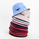 Basin hat men's spring and summer solid color camouflage ladies sun hat outdoor leisure fishing hat sun protection fisherman hat