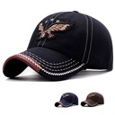 Hat Men's and Women's Four Seasons Sunshade Baseball Cap Eagle Embroidery Korean Fashionable Casual Couple Sunscreen Sun Hat