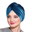 Velvet Stretch Twist Cap Cross Twist Cap Chemotherapy Hat TJM-263