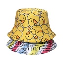 Cute Super Cute Basin Hat Men's Sunshade Sun Hat Cartoon Yellow Duck Fisherman Hat Women