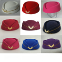 Free shipping Maoni Lady stewardess hat stage performance hat Hotel hotel front desk etiquette hat drum band hat