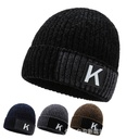 Factory winter thickened warm knitted hat Korean and Japanese men's outdoor cold-proof ear protection tide chenille wool hat