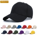 Spring and Autumn Pure Cotton Cap Women's Joker Hard Top Korean Style Cap Men's Solid Color Light Plate Men's Baseball Cap