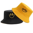 Fisherman Hat Double-sided Wear Women's Summer Korean-style Fashionable Sunshade Big Corned Sun Hat Japanese-style Smiley Little Daisy Hat