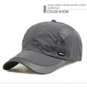 Hat men's summer outdoor sun hat Korean wave baseball cap cap quick-drying sports cap sun hat hundred towers