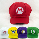 Super Mary Mario octagonal hat five colors