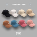 Yufei Plum Color Hat Women's Spring and Summer Korean-style All-match ins Baseball Cap Trendy Fashion Sticker R Letter Cap