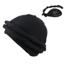 cap stretch solid color male turban cap chemotherapy cap Muslim Baotou cap Yiwu manufacturers