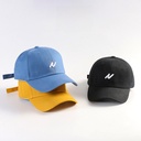 Korean Style Hat Women's Ins Trendy Letter Embroidered Baseball Cap Japanese Style Outdoor Sports Sunshade Cap for Men