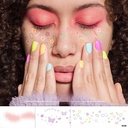 Year's Day Girl's Cute Face Makeup Year's Eve Creative Face Stickers Love Blush Cute Makeup Stickers Tattoo Stickers