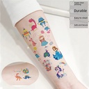 Cartoon Animation Sanrio Kulomi Tattoo Sticker Cute Girl Student Disposable Hello Kitty Tattoo Sticker