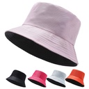 spring and summer fresh basin hat trendy Korean style solid color fisherman hat men's and women's outdoor travel sun hat trendy hat