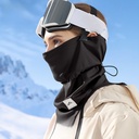 Winter Ski Face Mask for Men and Women Warm Thickened Velvet Autumn Outdoor Windproof Cold-proof Riding Mask