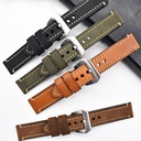 Factory cowhide watch strap head layer Crazy Horse leather strap gt2 fat sea card to watch leather strap