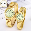 Factory Direct supply xapwv casual digital luminous old watch elastic band couple watch women's logo men