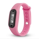 Hot Selling LCD Silicone Pedometer Handring Watch Sports Calorie Pedometer Smart led Electronic Handring Watch